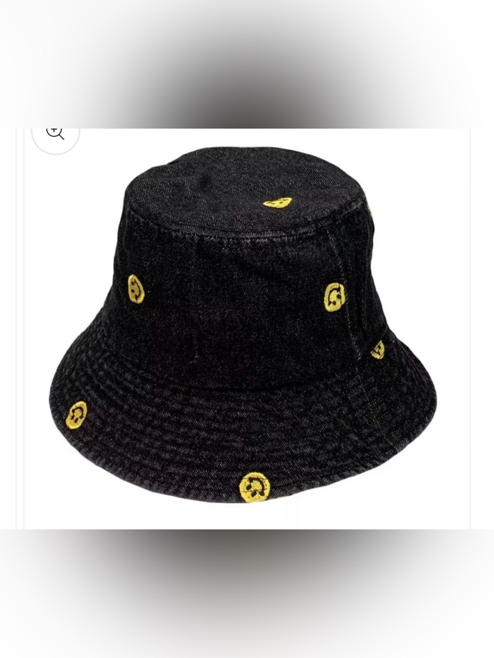 Smileys Cotton Denim Bucket Hat